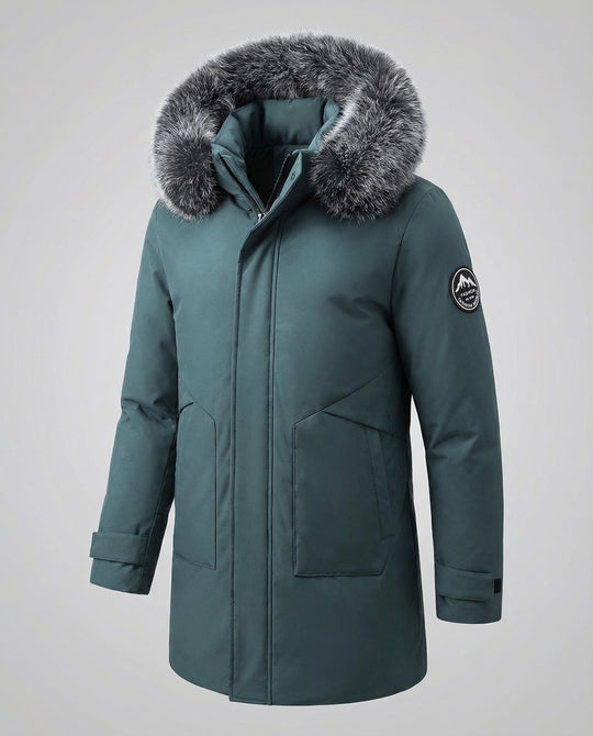 Warmer Winterparka Damen Kapuze | Heidi-Mode