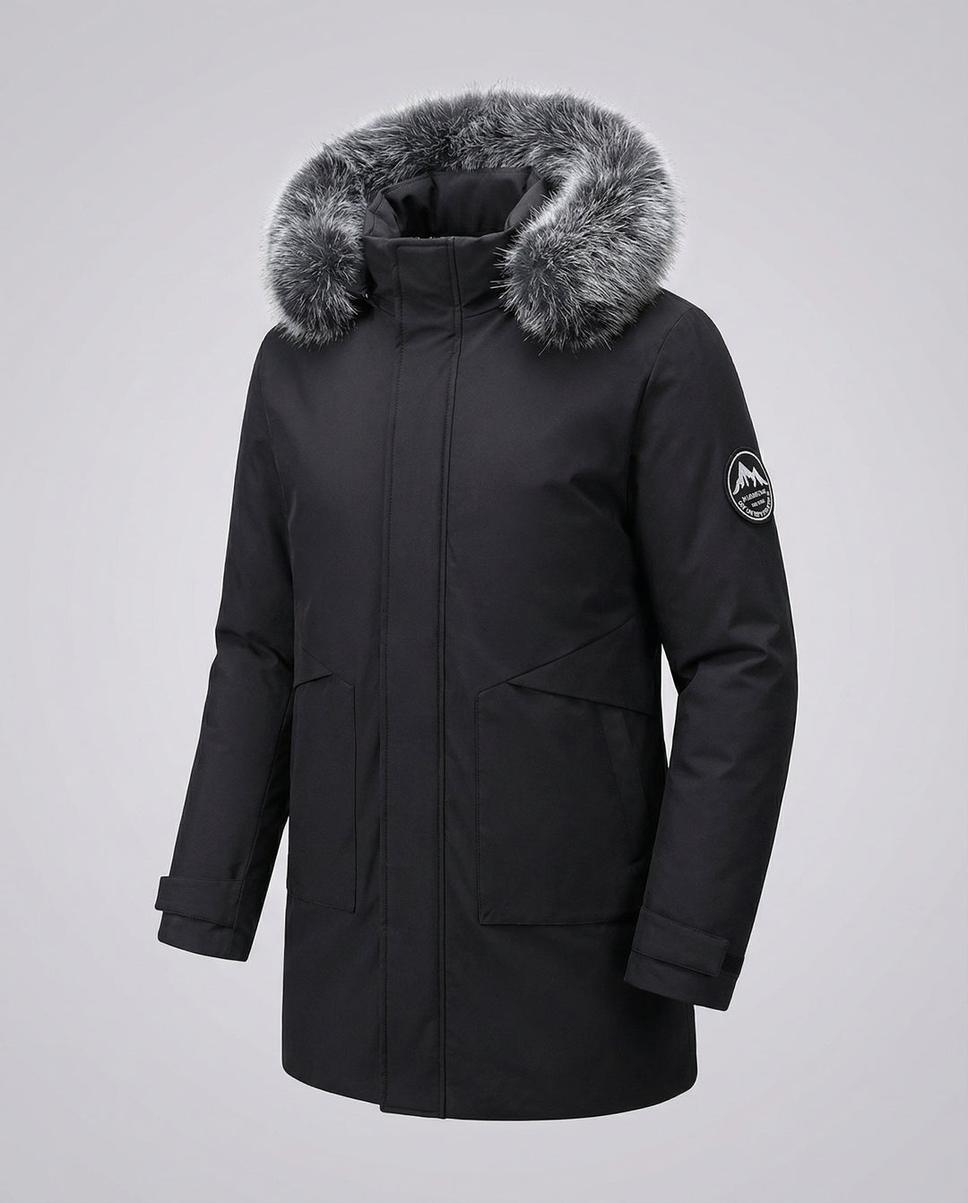 Warmer Winterparka Damen Kapuze | Heidi-Mode