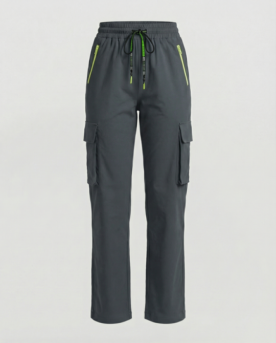 Cargohose Damen mit elastischem Bund und praktischen Taschen