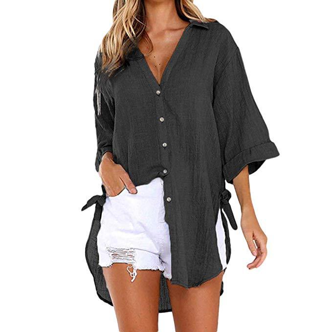 Heidi-Mode - Lässige Leinenbluse für Damen