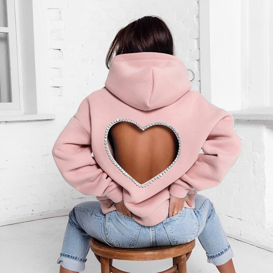 Heidi-Mode | Love Freizeit Hoodie