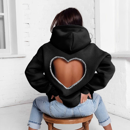 Heidi-Mode | Love Freizeit Hoodie