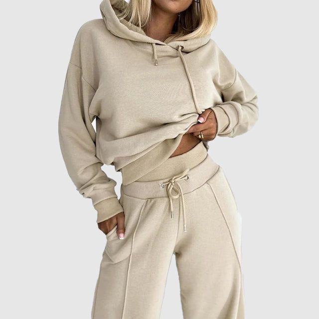 Gepolstertes loungewear zweiseitiges Set