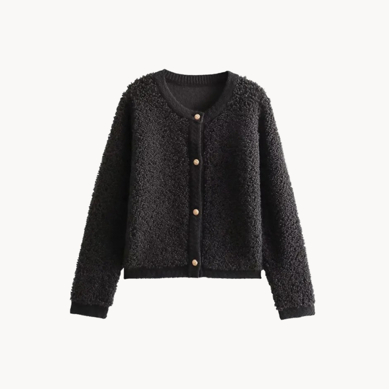 Heidi-Mode | Gemütlich Elegantes Design Damen Strickjacke