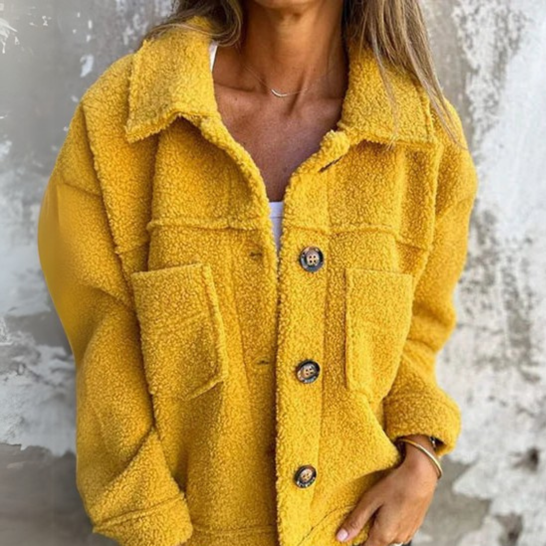 Heidi-Mode | Kurze Strickjacke aus Wolle