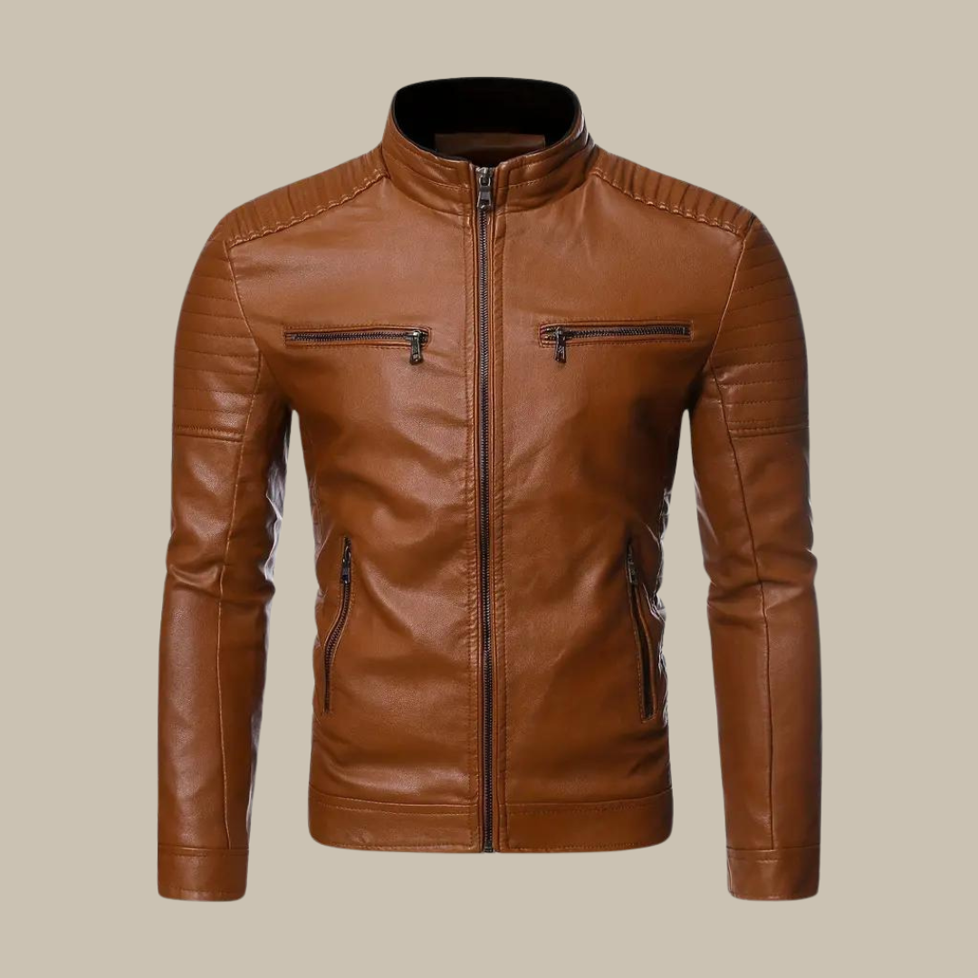 Heidi-Mode - Leder-Bikerjacke