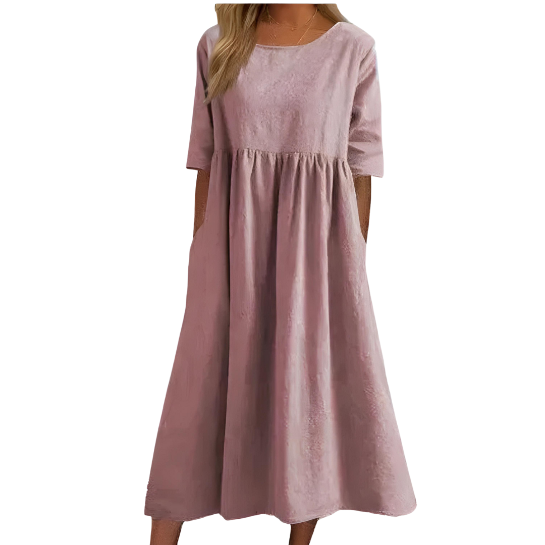 Elegantes Kleid aus Baumwolle