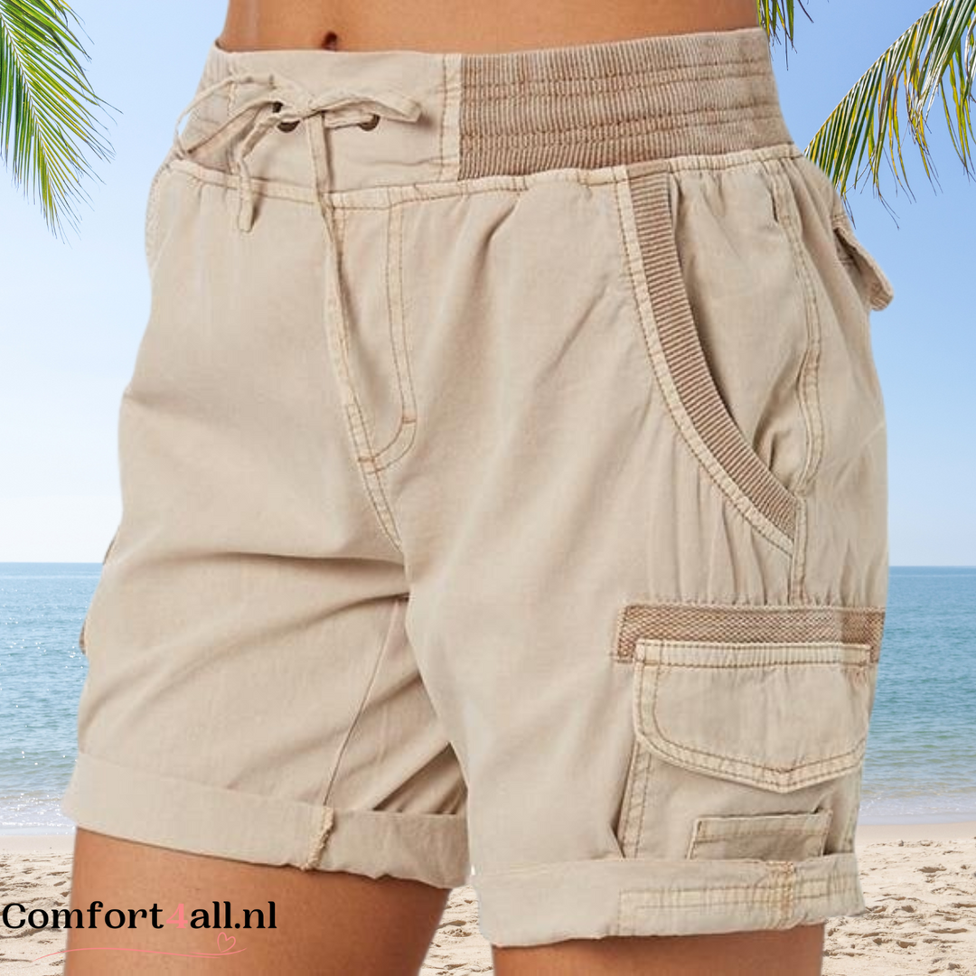 Tessa | Elegante Shorts mit hoher Taille