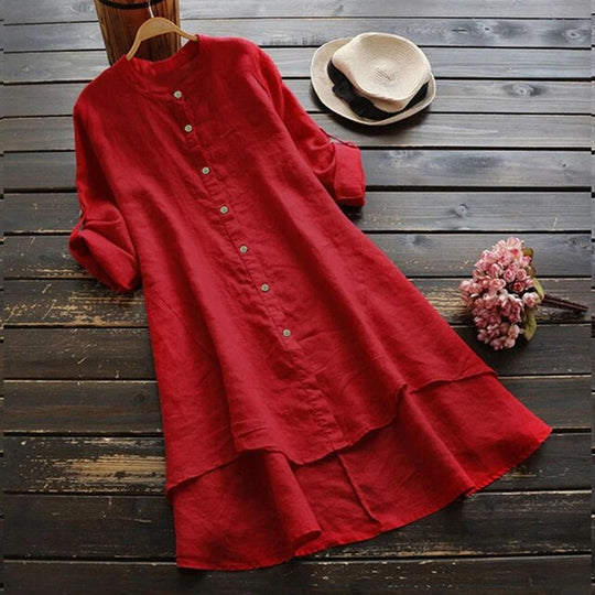 Heidi-Mode | Oversized Sommerkleid aus Baumwoll