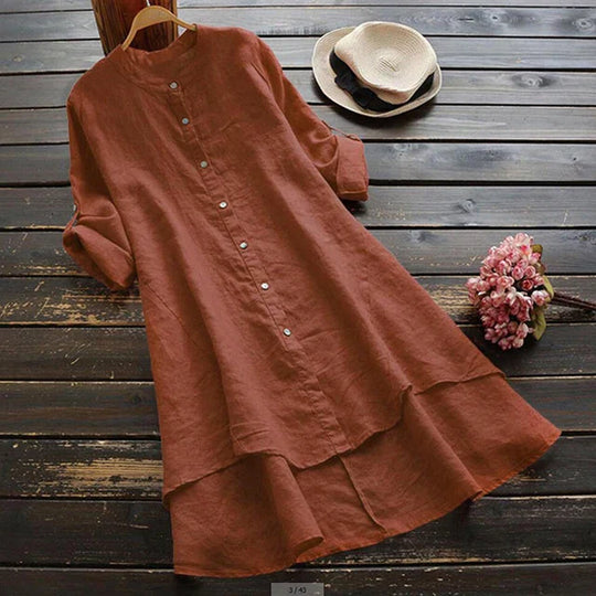 Heidi-Mode | Oversized Sommerkleid aus Baumwoll