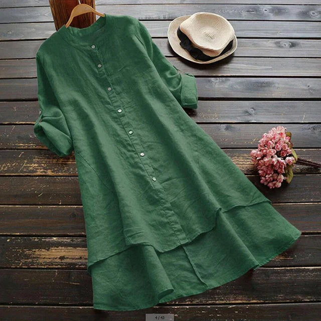 Heidi-Mode | Oversized Sommerkleid aus Baumwoll