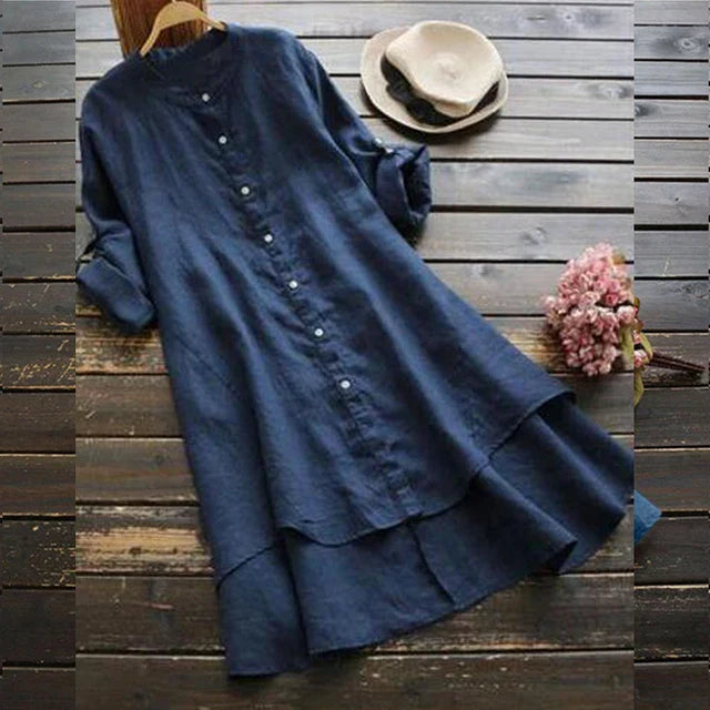 Heidi-Mode | Oversized Sommerkleid aus Baumwoll