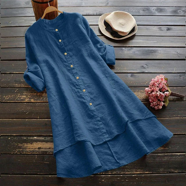 Heidi-Mode | Oversized Sommerkleid aus Baumwoll