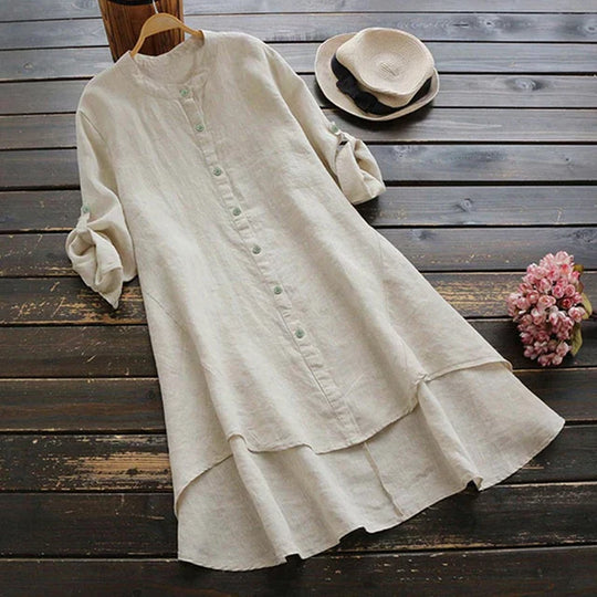 Heidi-Mode | Oversized Sommerkleid aus Baumwoll