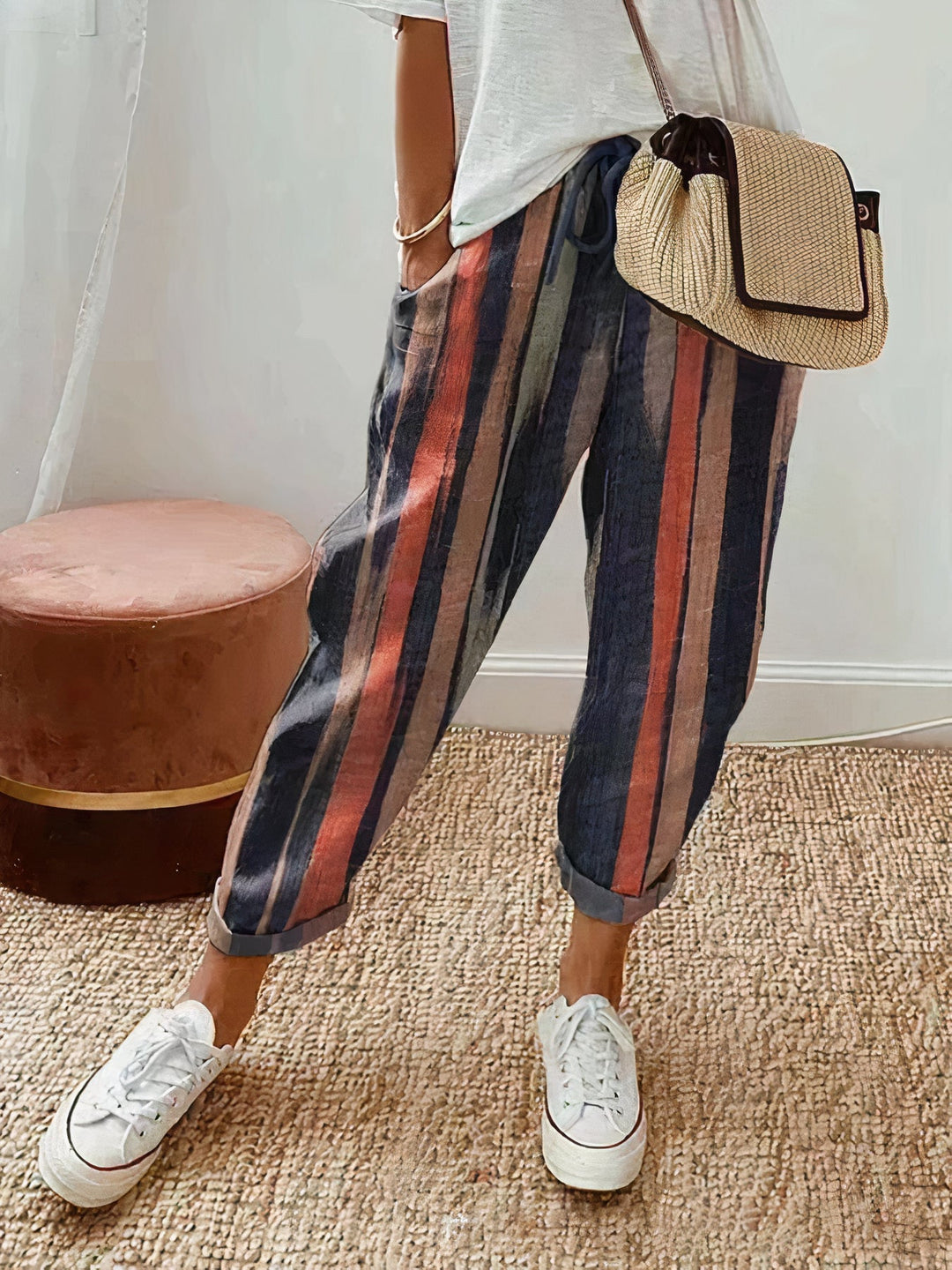 Heidi-Mode | Hose mit Elastischem Bund Pansy