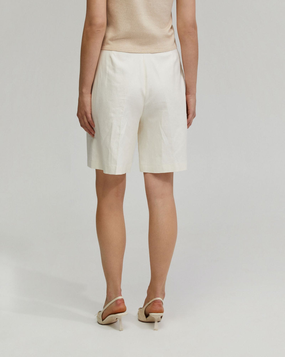 Heidi-Mode | Damen High Waist Weite Shorts Bequem