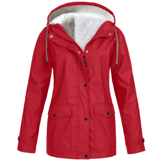 Heidi-Mode | Damen Outdoor Jacke Wasserdicht, Winddicht & Warmfutter