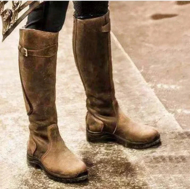 Heidi-Mode | Damen Wasserdichte Outdoor Stiefel Robust & Atmungsaktiv