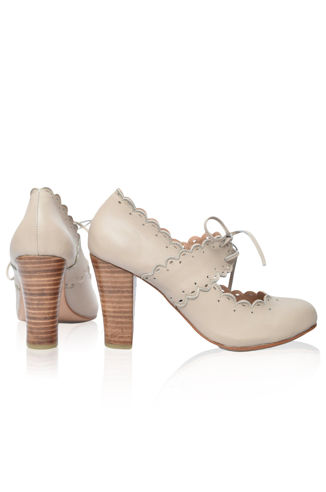 Heidi-Mode | Elegante Leder High Heels