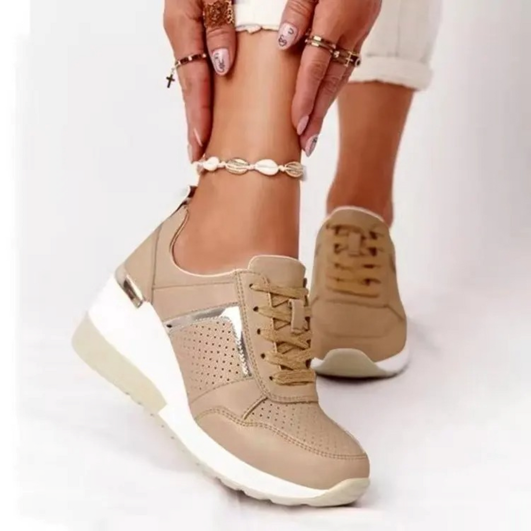Heidi-Mode | Bequeme Schuhe mit Keilabsatz