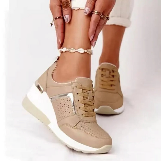 Heidi-Mode | Bequeme Schuhe mit Keilabsatz