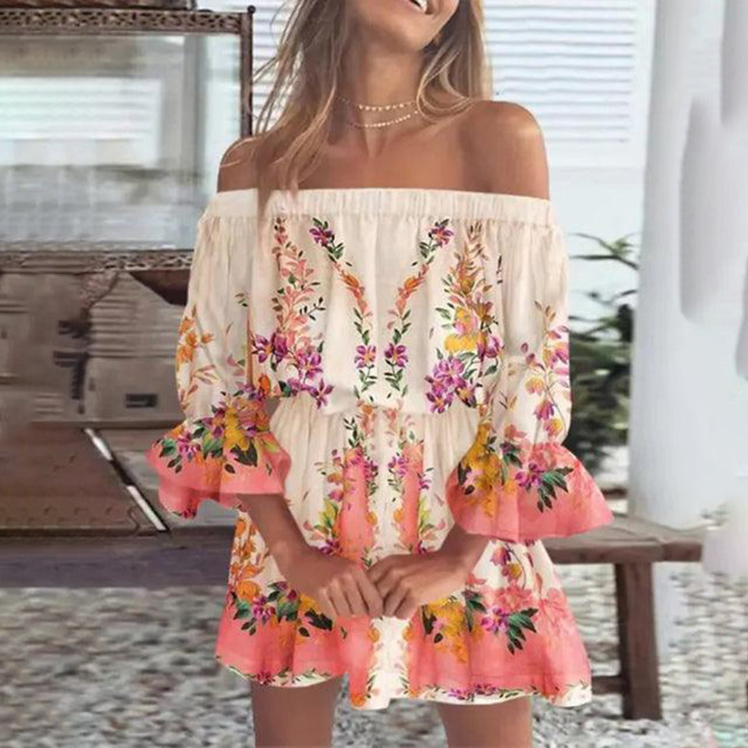 Heidi-Mode | Ohne Schulter Sommerkleid