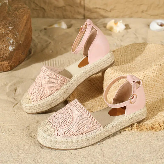 Heidi-Mode | Sommer Espadrilles Sandalen für Frauen