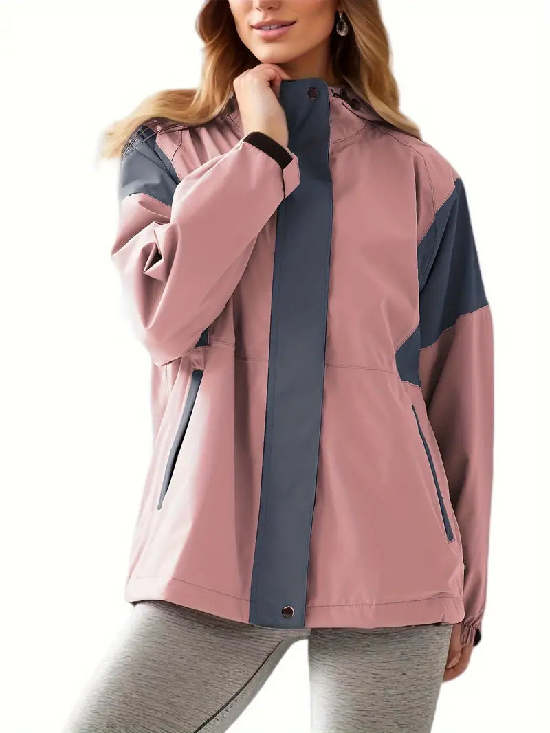 Heidi-Mode | Winddicht Jacke Lässiger Zeitloser Stil Ideal für Outdoor-Aktivitäten