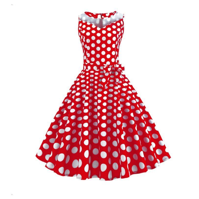 Heidi-Mode | Pop Trends Punkt Druck Kleid