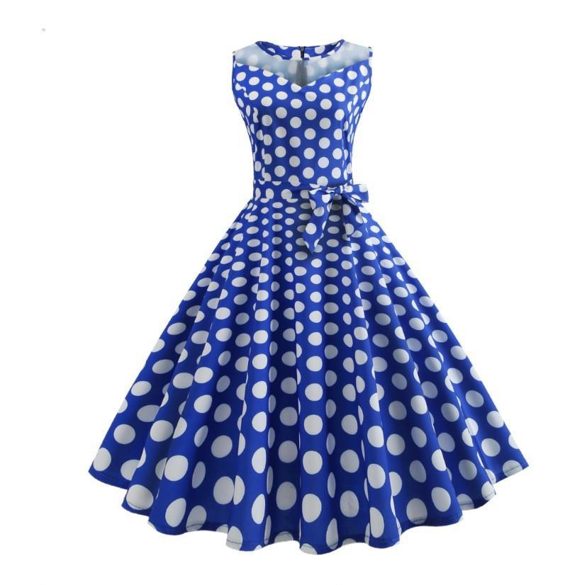 Heidi-Mode | Pop Trends Punkt Druck Kleid