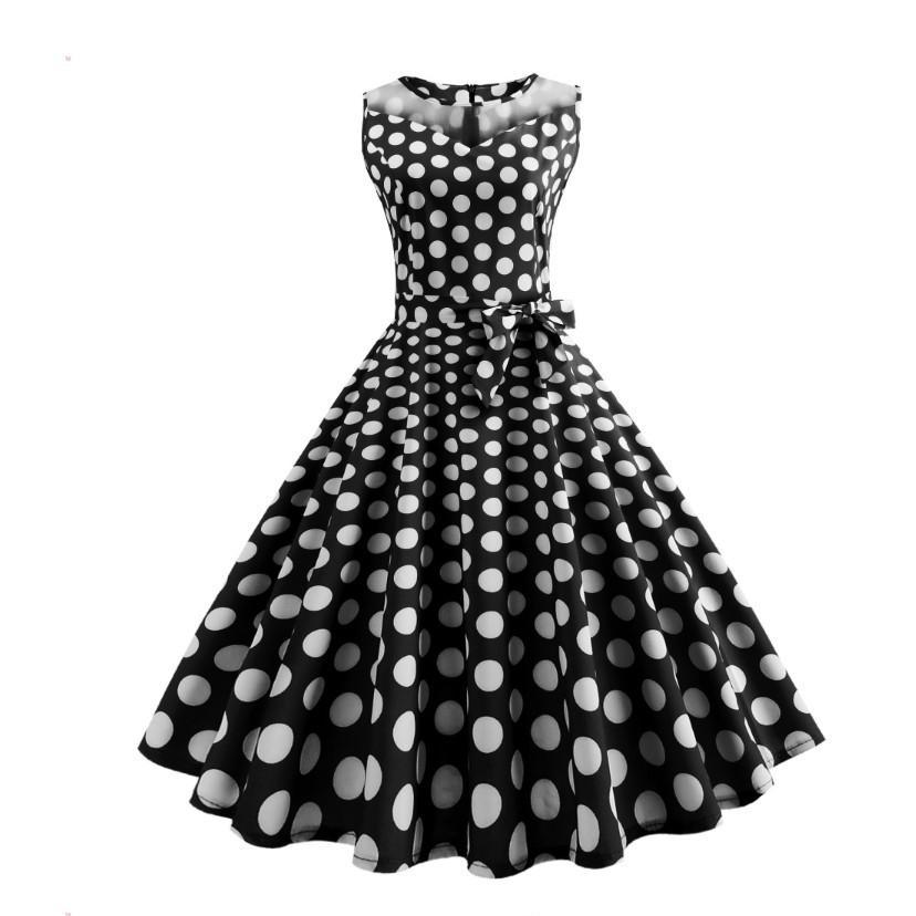 Heidi-Mode | Pop Trends Punkt Druck Kleid