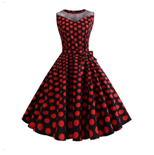 Heidi-Mode | Pop Trends Punkt Druck Kleid