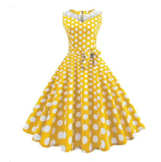 Heidi-Mode | Pop Trends Punkt Druck Kleid