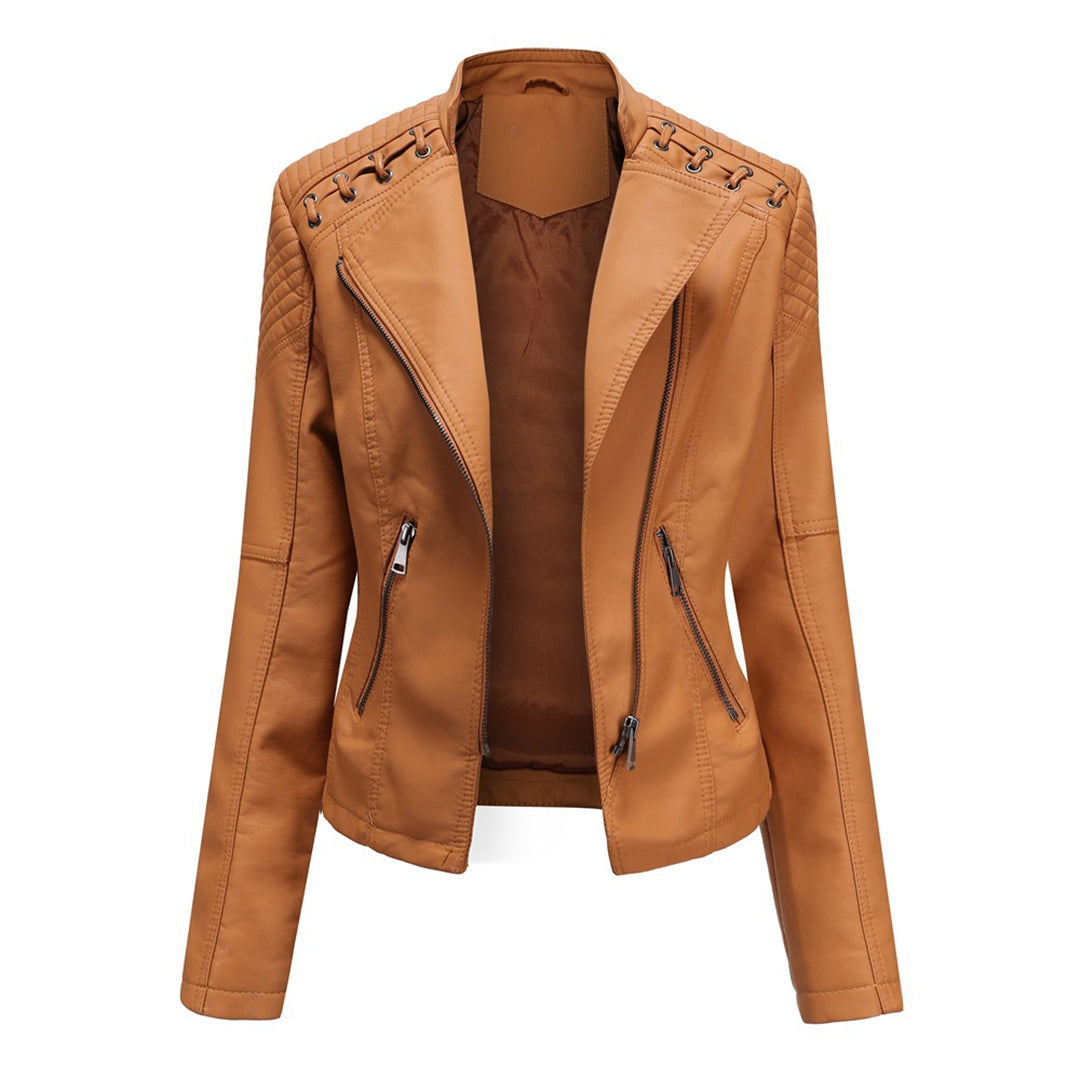 Heidi-Mode | Stilvolle Lederjacke