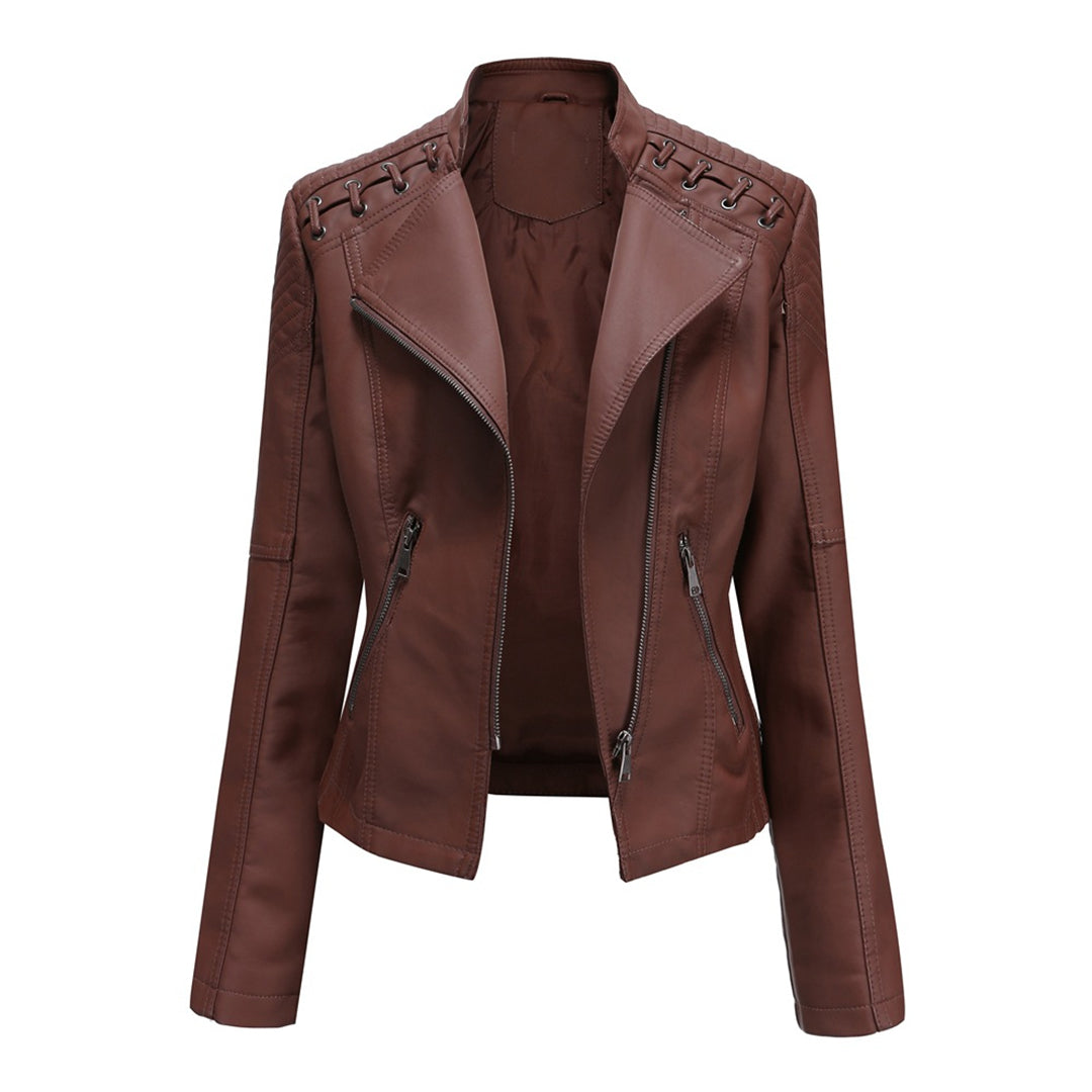 Heidi-Mode | Stilvolle Lederjacke