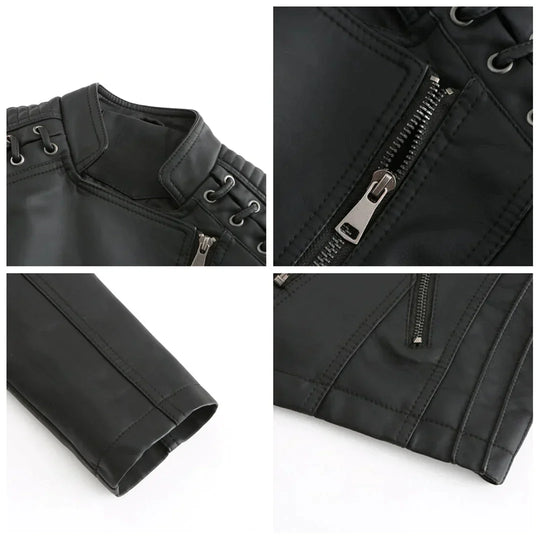 Heidi-Mode | Leren Jack Stilvoll & Modern