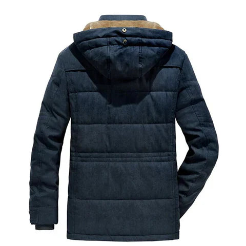 Heidi-Mode | Herren Winterjacke – Parka-Stil mit Kapuze