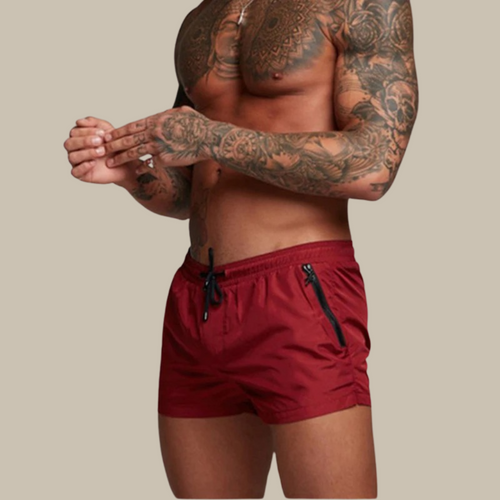 Heidi-Mode | Schnell Trocknende Kurze Badehose mit Stretch
