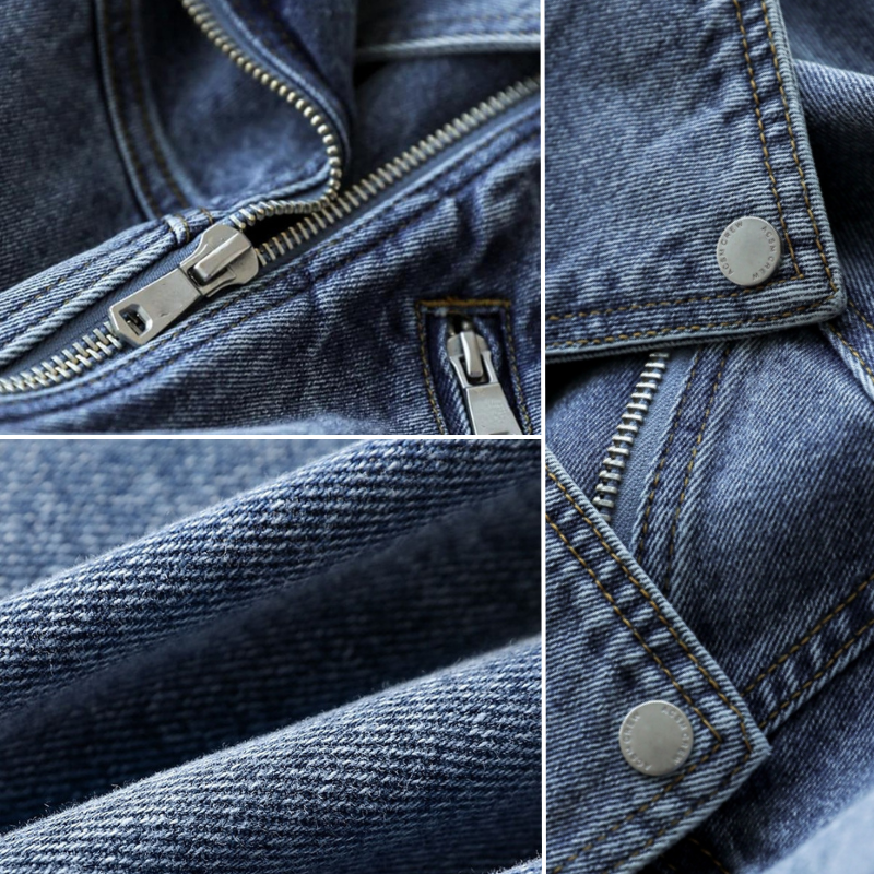 Vintage-Denim-Jacke