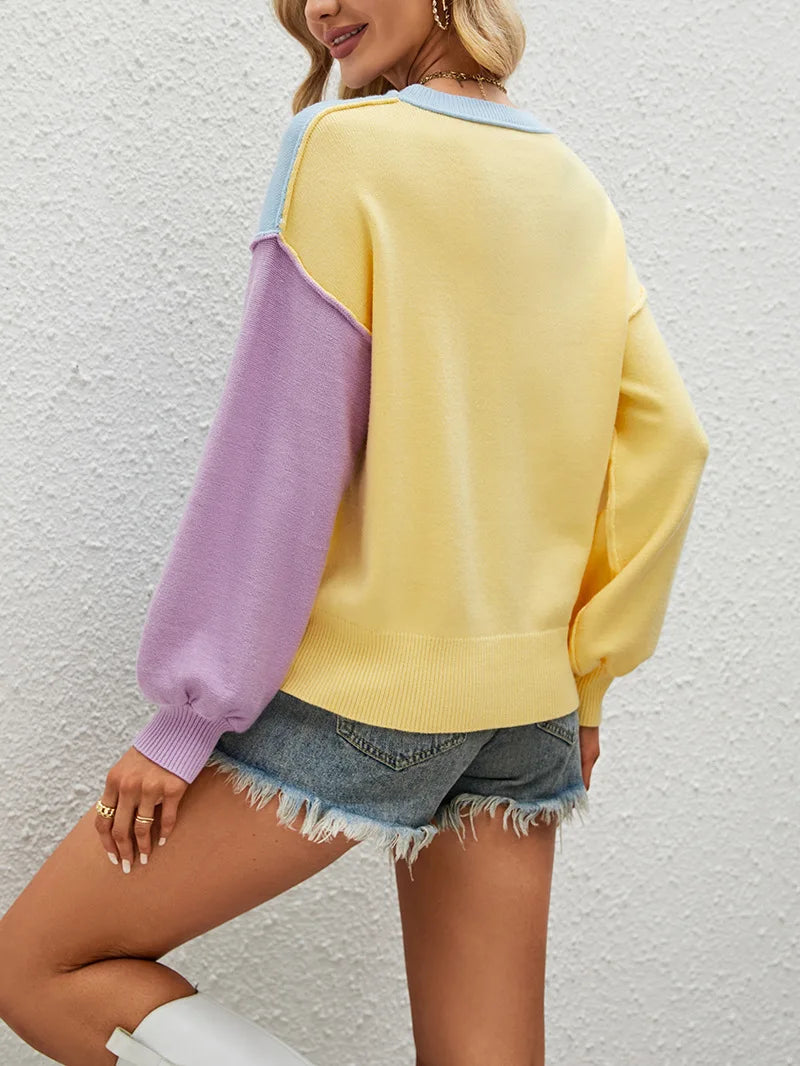 Stylisches Buntes Sweatshirt