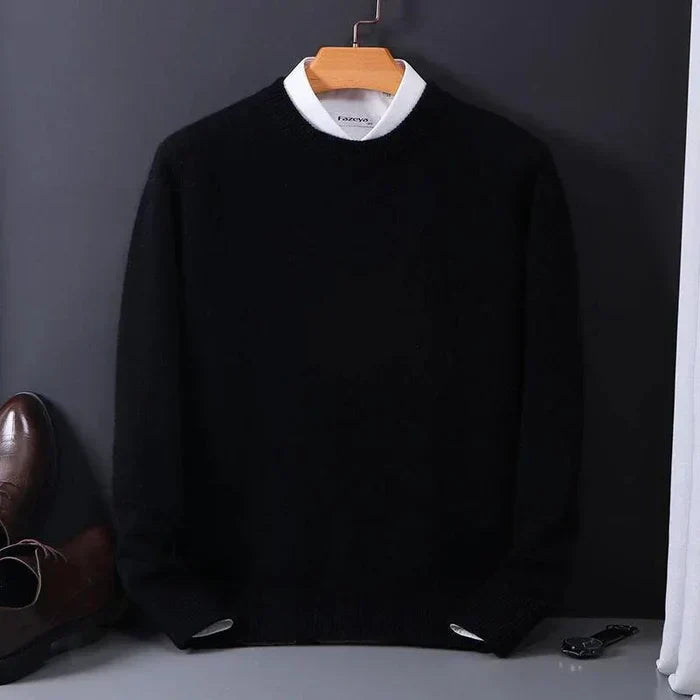 Heidi-Mode - Stilvolle Loose-Fit Pullover für Herren