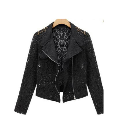 Heidi-Mode | Damen Kurzer Biker Jacke Moderne