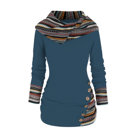 Heidi-Mode | Damen Slim Fit Hoodie Bequem