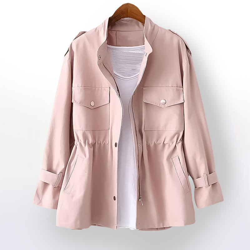 Heidi-Mode | Kurze Trenchcoat-Jacke für Damen Miriam