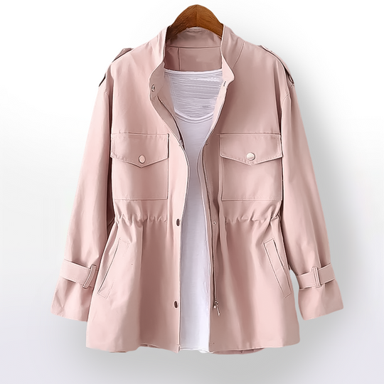 Heidi-Mode | Kurze Trenchcoat-Jacke für Damen Miriam