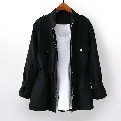 Heidi-Mode | Kurze Trenchcoat-Jacke für Damen Miriam