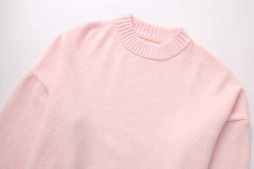 Heidi-Mode | Rosa Bequemer Pullover