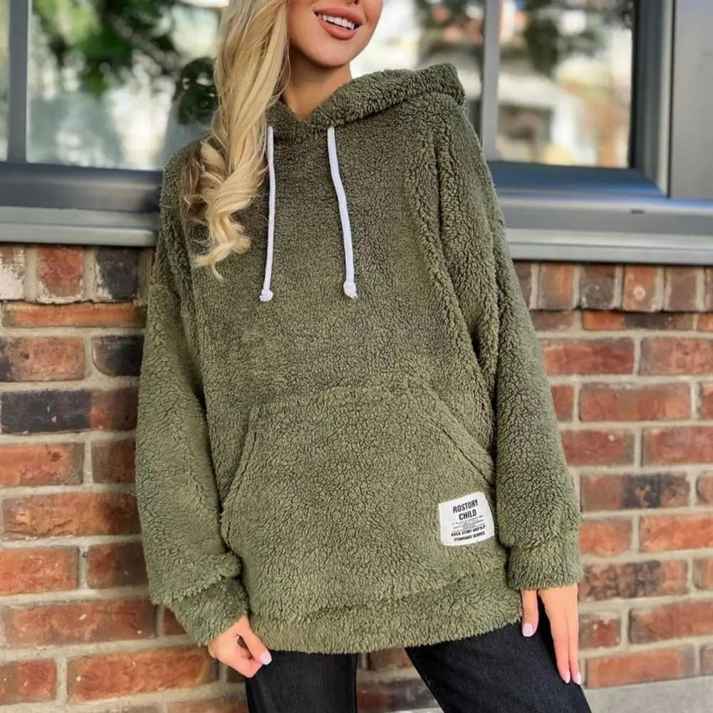 Heidi-Mode | Modischer Plüsch Hoodie