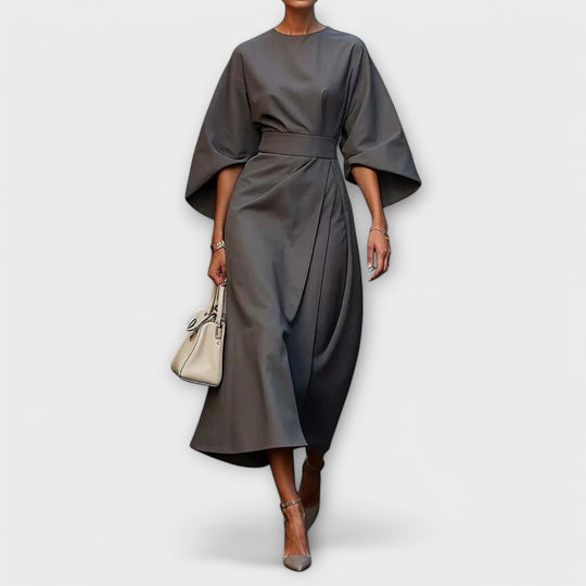 Heidi-Mode | Elegantes Damen Abendkleid Langarm