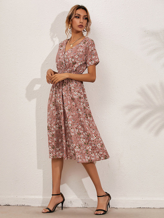 Heidi-Mode | Floral Elegante Sommerkleider Damen
